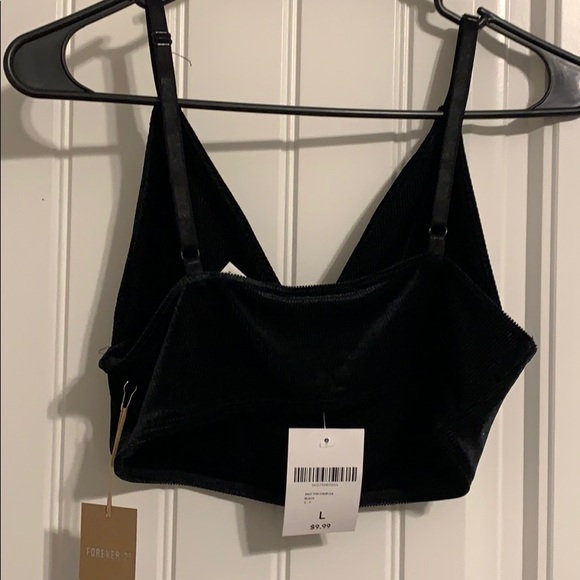 Black bralette/crop top - Picture 4 of 4